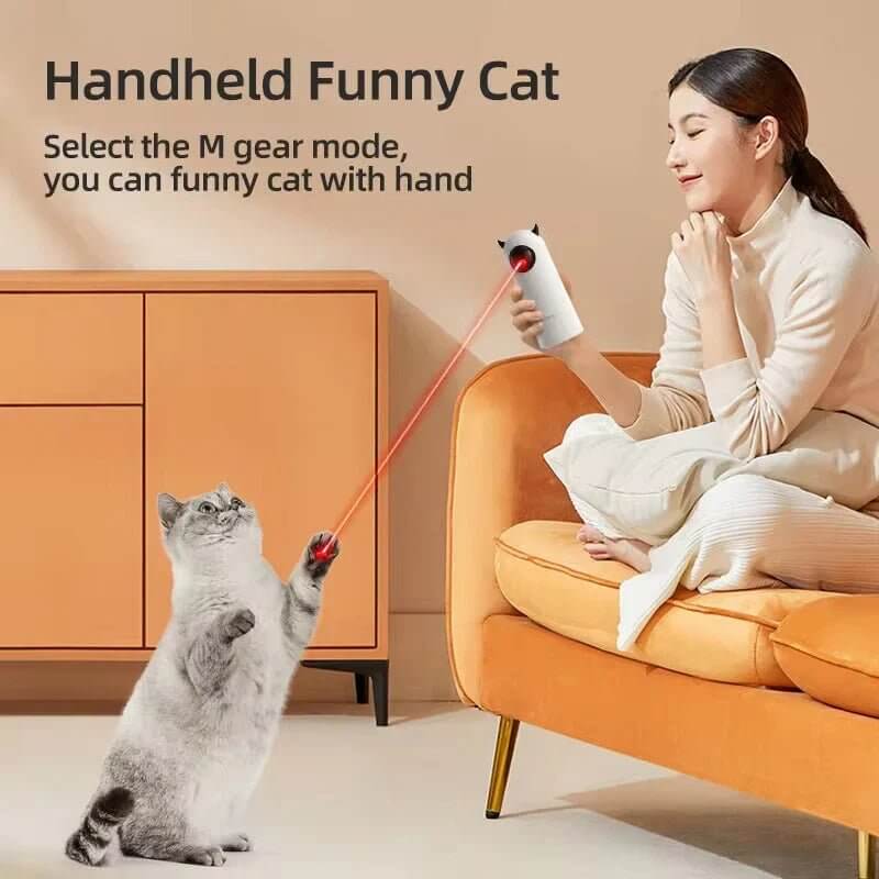 Automatic cat laser toy | Interactive LED cat toy | Smart motion cat toy | Rechargeable laser cat toy | Hands-free cat toy | Automatic pet laser light | Cat exercise toy | Indoor cat entertainment toy | Motion sensor cat toy | LED laser chase toy