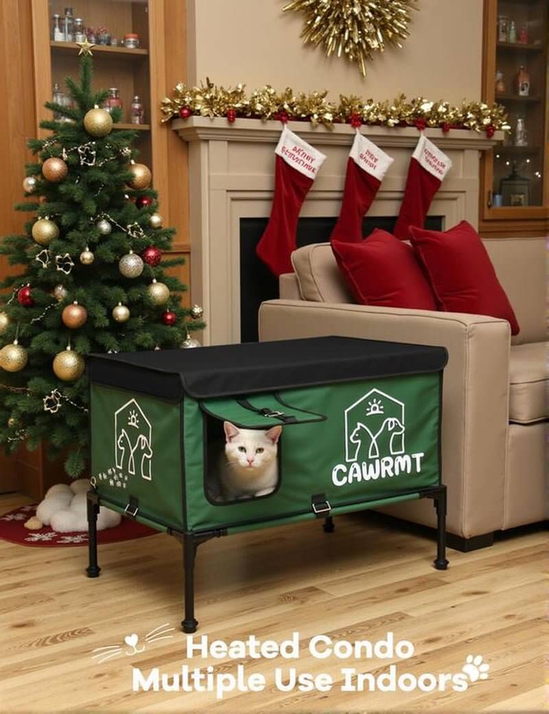 heated cat house | Cat tunnel bed | Interactive cat toy | Cat play tunnel | Cozy cat hideaway | Indoor cat playground | Fluffy toy cat bed | Cat activity tunnel | Comfortable cat lounge | Pet tunnel bed | Cat exercise toy