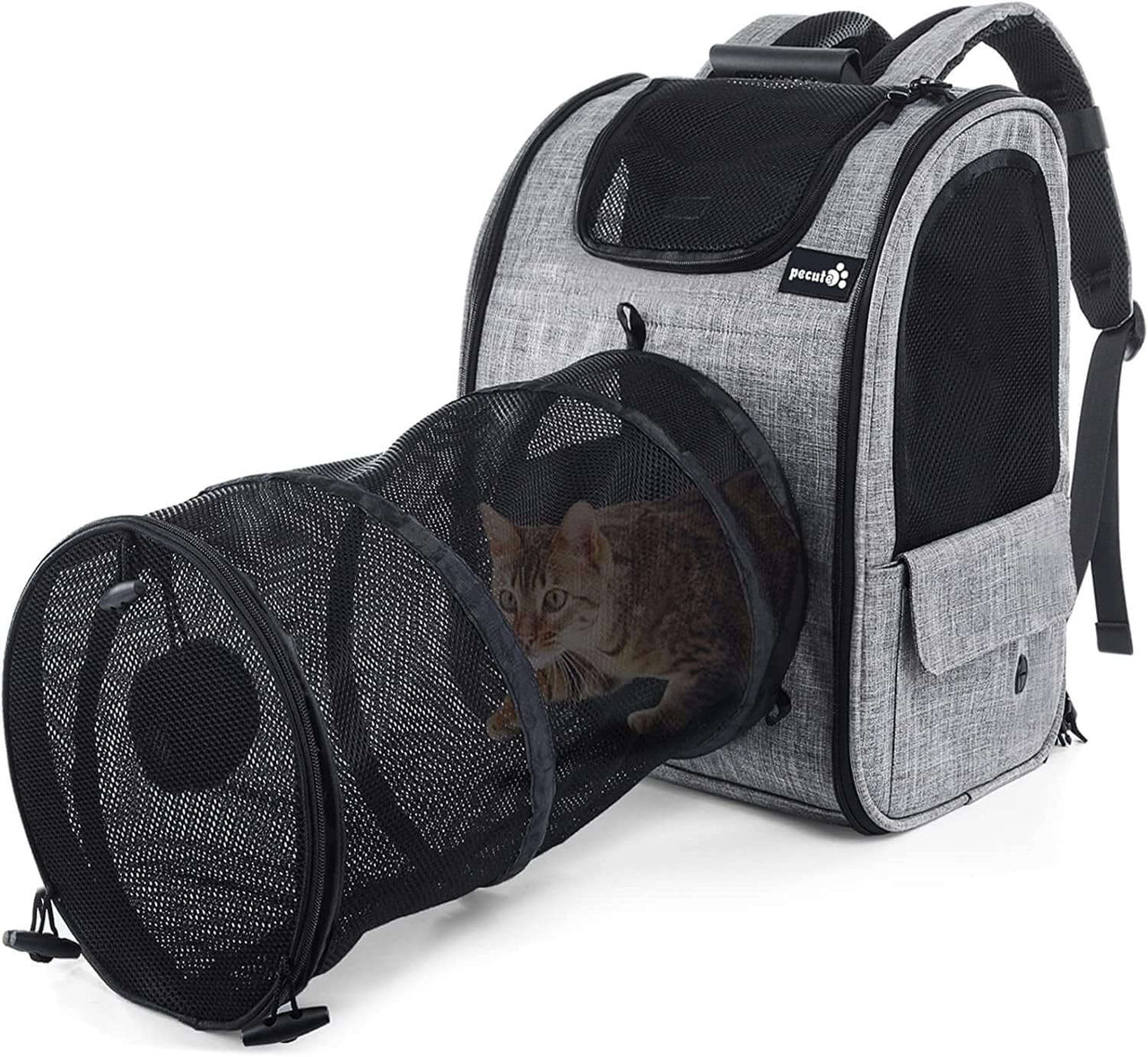 Expandable Pet Carrier Backpack  | Pet travel backpack | Cat carrier backpack | Small dog backpack | Breathable pet carrier | Portable pet bag | Foldable travel carrier | Pet tunnel backpack | Comfortable pet carrier | Outdoor pet travel bag