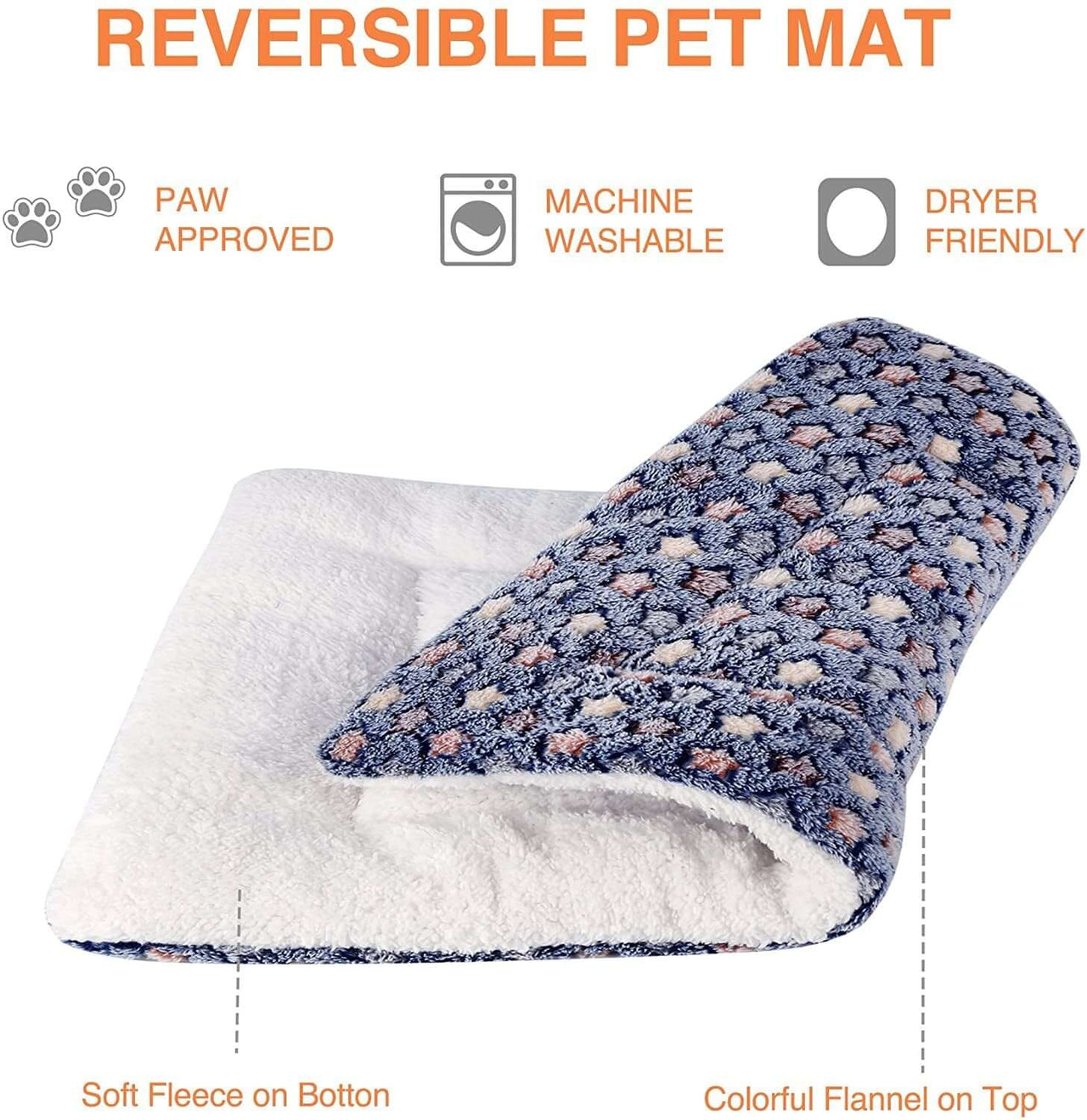 reversible dog crate pad | Reversible dog bed pad | Crate pad for dogs | Plush dog crate liner | Washable dog bed pad | Comfortable pet pad | Durable crate mat | Soft dog cushion | Pet bed insert | Non-slip dog pad | Cozy dog bedding