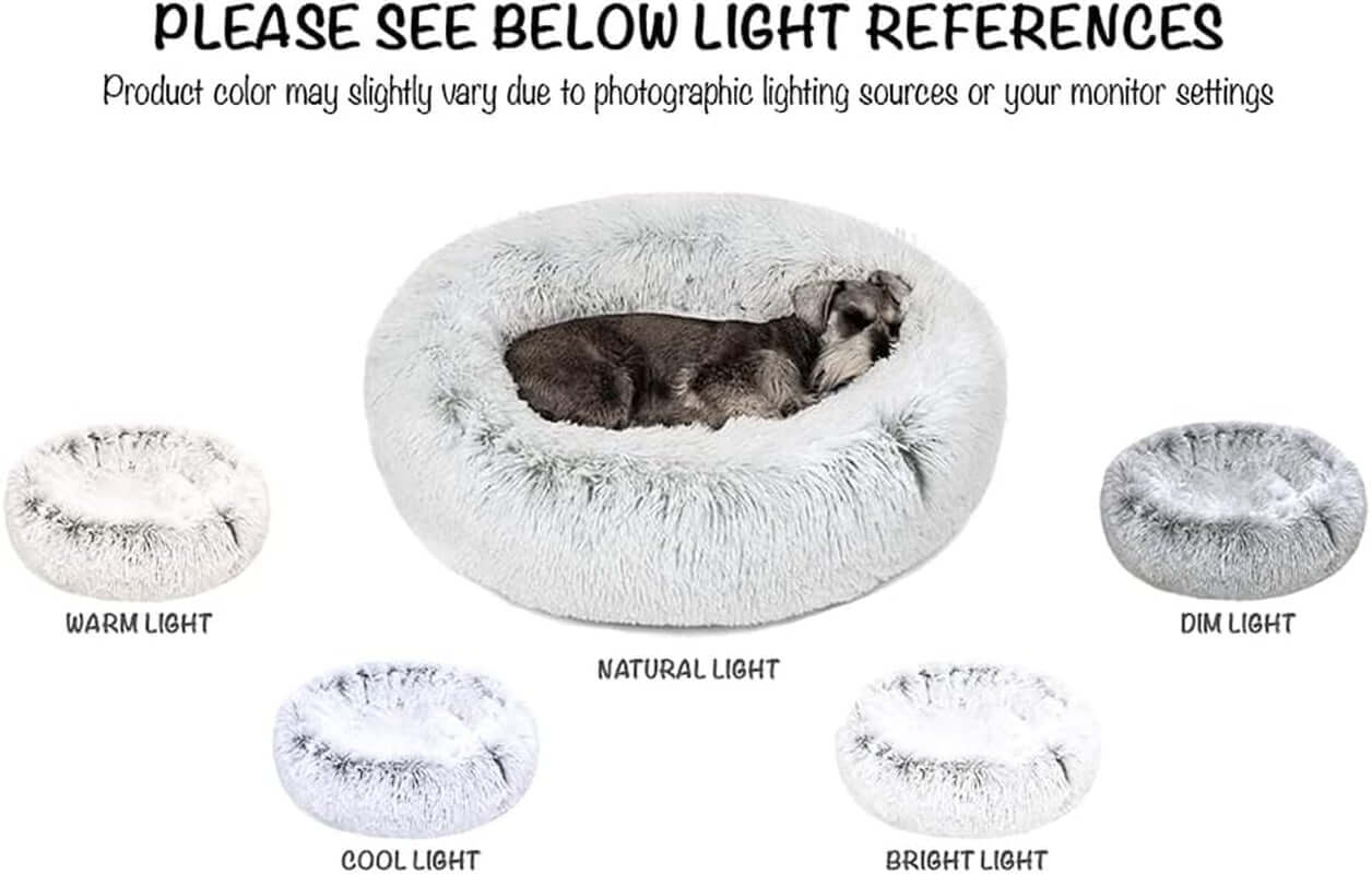 Cozy Donut Dog Bed | Ultimate Cozy Donut Dog Bed - Anti-Anxiety Comfort - CosrDonut dog bed | Cozy pet bed | Anti-anxiety dog bed | Plush dog cushion | Comfortable dog bed | Small dog bed | Medium dog bed | Large dog bed | Pet sleep bed | Soft dog bedac