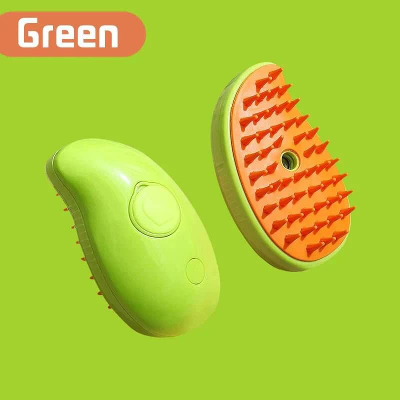Electric pet grooming comb | Steam brush for cats and dogs | 3-in-1 pet grooming tool | Anti-static pet brush | Rechargeable cat grooming comb | Professional pet steam brush | Pet detangling and massage comb | Portable electric dog brush | Pet hair care steam comb | Gentle grooming tool for pets