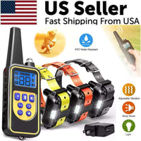 Waterproof Dog Shock Trainer | Waterproof dog training collar | Remote dog shock trainer | Rechargeable pet training collar | Dog obedience training device | Long-range dog trainer | Adjustable electric dog collar | Anti-bark training collar | Safe vibration dog trainer | Professional dog training tool | Pet behavior correction collar