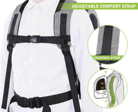 Expandable Pet Carrier Backpack Ultimate Pet Carrier Backpack with Tunnel - Maximum Comfort - Cosrac